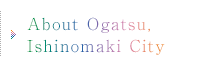 About Ogatsu, Ishinomaki City
